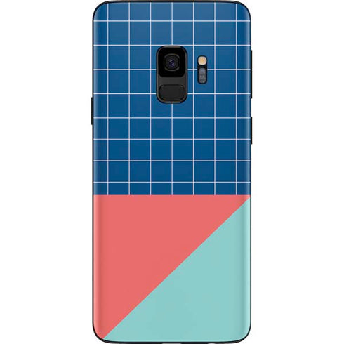Checkered Split Galaxy S9 Skin